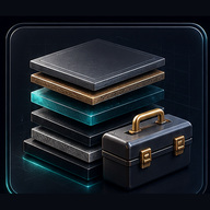 Icône de l'outil Pack Gestion Artisans — 7 modèles Excel